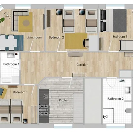 Apartamento Lta Zentral Mit Parkplatz Coburg